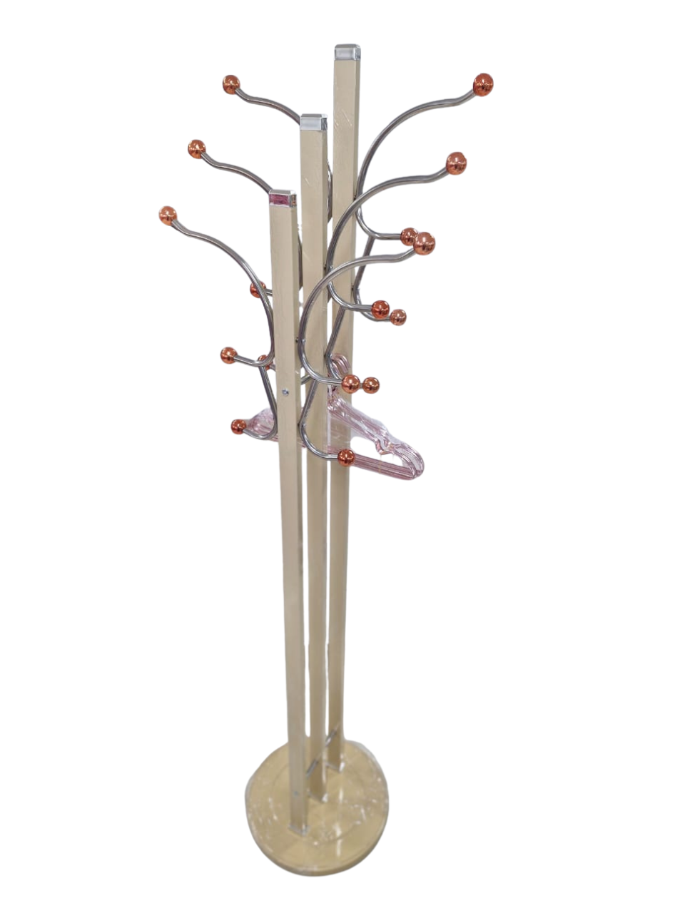 Modern Home & Hotel Freestanding Metal Coat Hanger Stand