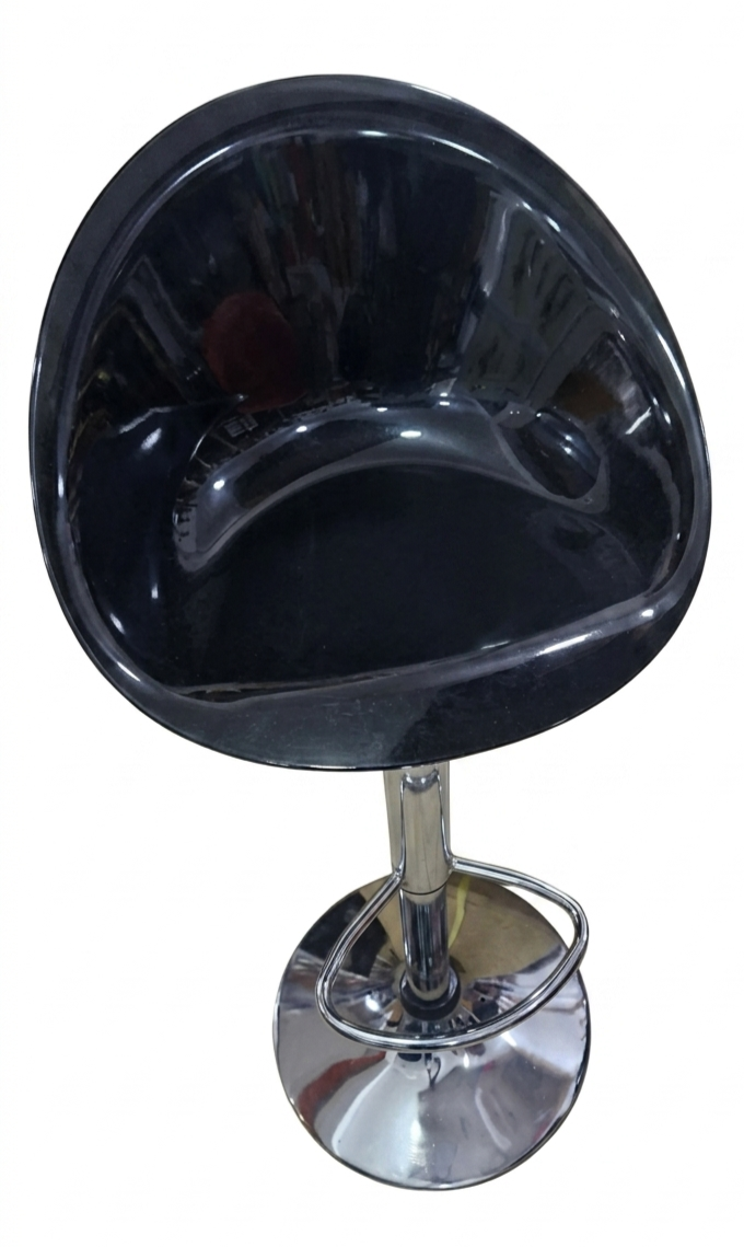 Glossy Mid-Back Swivel Bar Stool-23